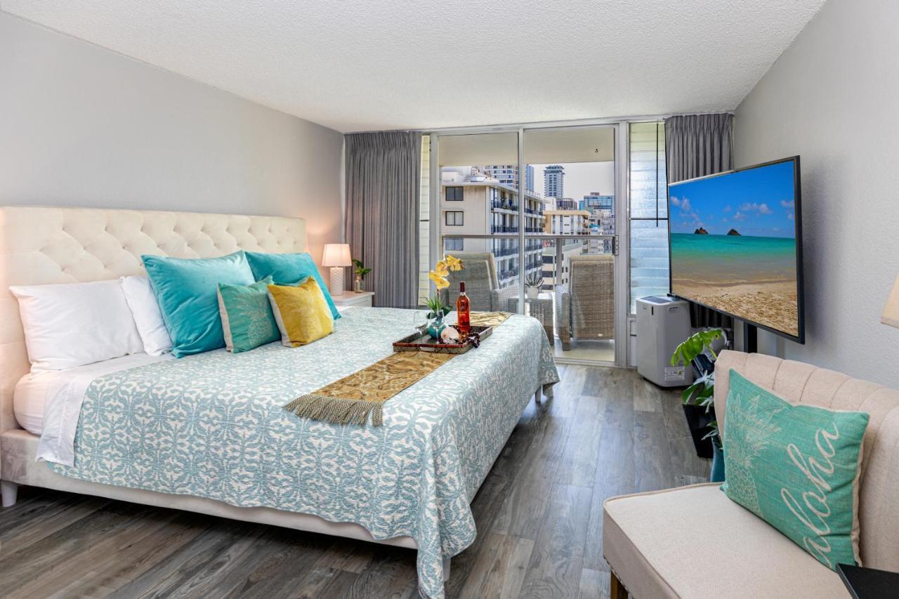 Апартаменты Beautifully Upgraded Studio Close To Waikiki Beach Гонолулу Экстерьер фото
