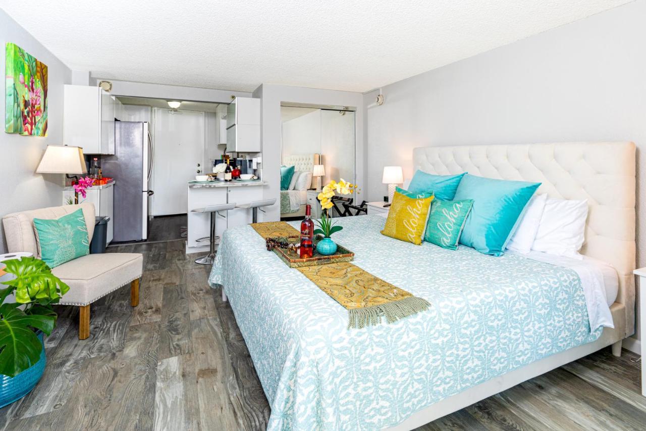 Апартаменты Beautifully Upgraded Studio Close To Waikiki Beach Гонолулу Экстерьер фото